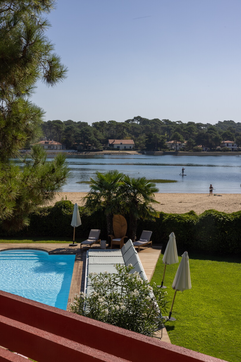 Chez Robin Michel et Thibaud Elzière à Hossegor.